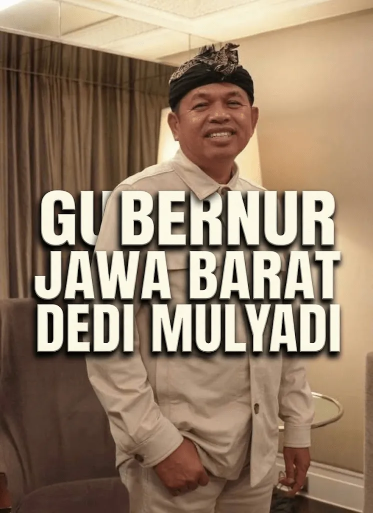 Gubernur Jawa Barat Dedi Mulyadi