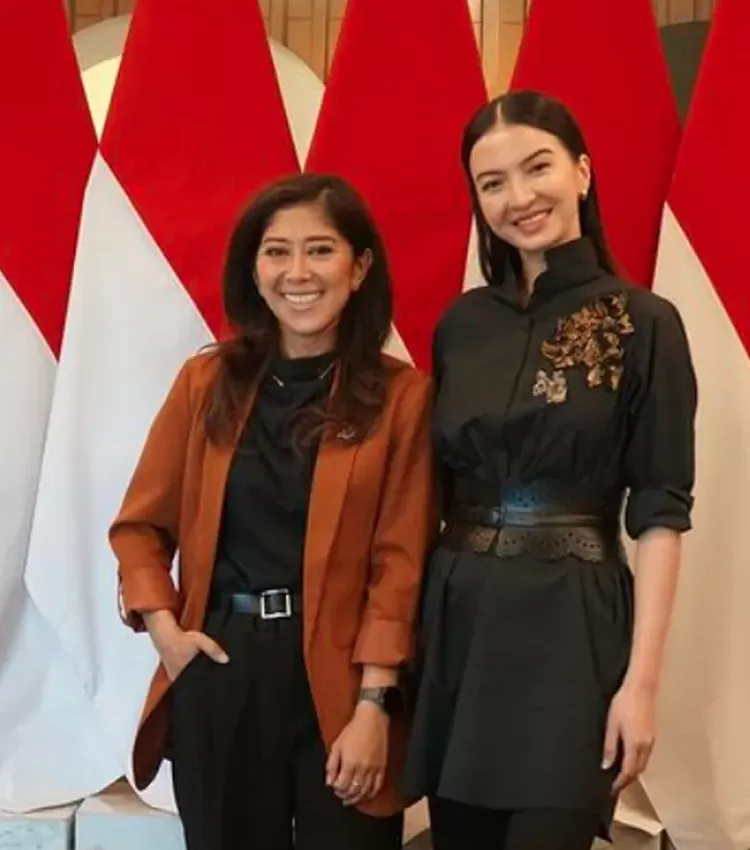 Raline Shah dan Meutya Hafid