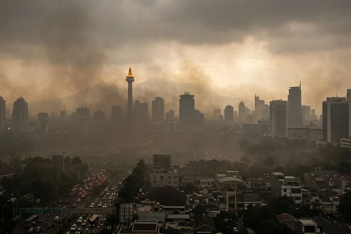asap karhutla Jakarta