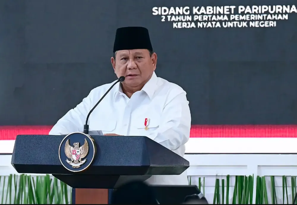 Presiden Prabowo Subianto: Indonesia masuk mode survival
