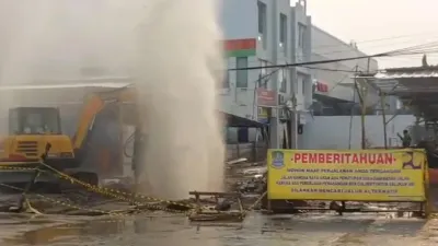 Gas Bekasi Sempat Sembur di Perumnas I, Akses Kompleks Ditutup