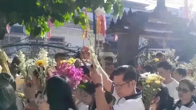 Waisak Palembang 2026 Dihadiri 3 Ribu Umat di Mahavihara Dharmakirti