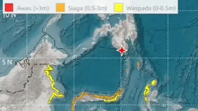 BMKG Ungkap Penyebab Gempa Filipina M7,7 Picu Potensi Tsunami