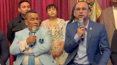 konferensi pers, Raffi Ahmad Bantah Terlibat Kasus Suap Bea Cukai