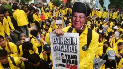 Aksi Menuju Indonesia Bangkrut, Ini Lima Tuntutan BEM UI ke Prabowo