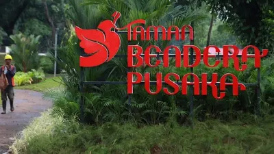 Taman Bendera Pusaka Jadi Simbol Jakarta Kota Inklusif