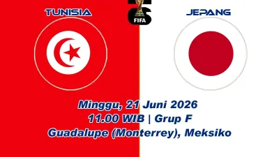 Prediksi Tunisia vs Jepang 21 Juni 2026: Debut Herve Renard di Laga Bersejarah