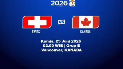 Jadwal dan Prediksi Swiss vs Kanada: Penentuan Juara Grup B Piala Dunia 2026