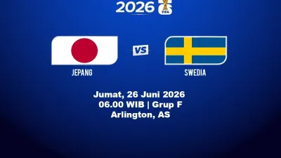 Jepang vs Swedia: Skenario Prediksi Line Up Samurai Biru Lebih Tajam