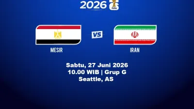 Mesir vs Iran di Seattle, Prediksi Dan Skenario Lolos Grup G