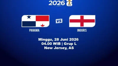 Jadwal Siaran Langsung Panama vs Inggris, Minggu di TVRI