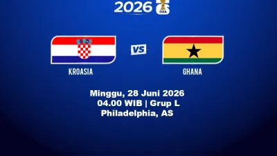 Prediksi Kroasia vs Ghana: Jadwal, Susunan Pemain, dan Peluang Lolos Grup L Piala Dunia 2026