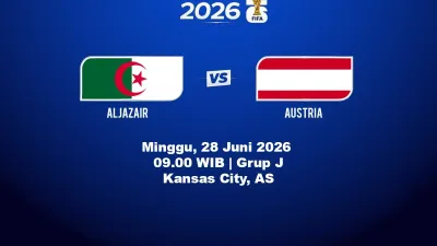 Prediksi Aljazair vs Austria Piala Dunia 2026, Penentu Tiket 32 Besar Grup J