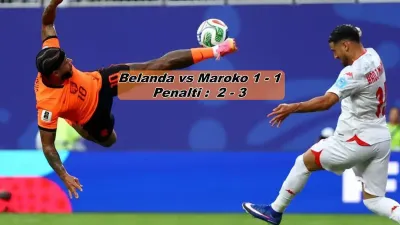 Hasil Belanda vs Maroko: Menang Adu Penalti 3-2, Singa Atlas Lolos ke 16 Besar Piala Dunia 2026