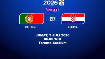 Prediksi Portugal vs Kroasia: Susunan Pemain, Head to Head di 32 Besar