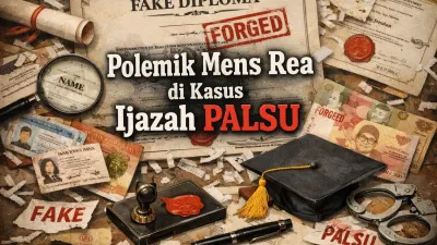 Polemik Mens Rea di Kasus Ijazah Jokowi: Apakah Penelitian Bisa Dipidana?