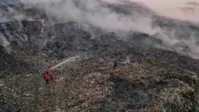 Evaluasi 390 TPA Dimulai Agustus 2026, Kebakaran TPA Jatiwaringin Jadi Sorotan KLH