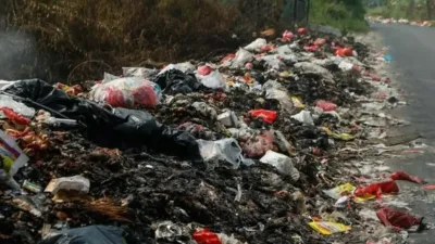 Taman Tarumajaya Berubah Jadi Tempat Sampah Liar, Ruang Hijau Bekasi Kini Dipenuhi Limbah Rumah Tangga