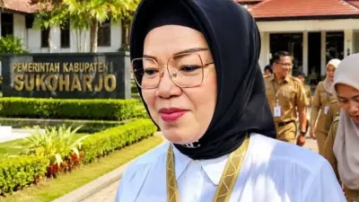 OTT KPK Sukoharjo, Bupati Etik Suryani Dibawa ke Jakarta usai Diperiksa