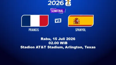 Prediksi Prancis vs Spanyol Semifinal Piala Dunia 2026, Mbappe Siap Hadapi Tim Bertahan Terkuat