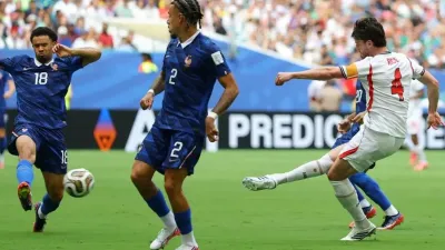 Hasil Prancis vs Inggris 4-6, Tiga Singa Ukir Sejarah