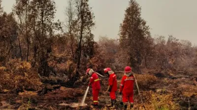 Hotspot Kalbar Didominasi Selatan, OMC Berhenti Sementara