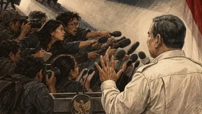 Londo Ireng Prabowo, Sorotan Dana Asing Media