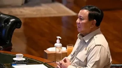 Rapat Virtual Prabowo Satukan Arah Kebijakan Antar Menteri