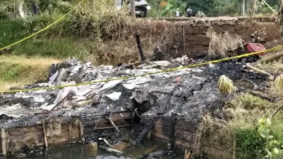 Massa Bakar Padepokan STJ di Tasikmalaya Usai Dugaan Penistaan Agama