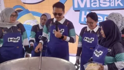 Program Masak Hepi Cimahi Olah Sampah Jadi Pangan Bergizi
