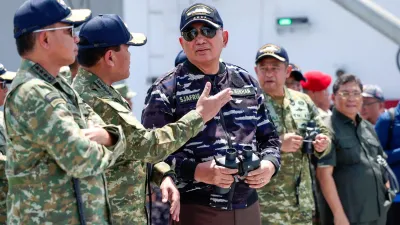 Pertemuan Purnawirawan TNI di Kemhan Bahas Informasi Strategis Pertahanan
