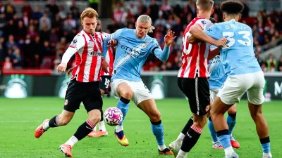 Manchester City vs Brentford Berakhir 3-0, City Jaga Asa juara