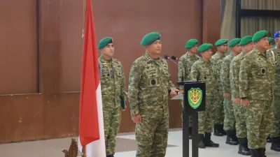 Pangdam Siliwangi Sambut Satgas Yonif 301 Usai Operasi Papua