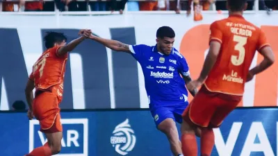 Persija Jakarta vs Persib Bandung Berakhir 1-2, Persib Kian Dekat Juara