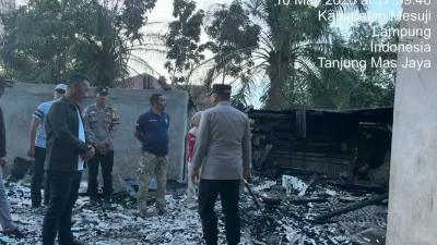 Polres Mesuji Dalami Pembakaran Ponpes Nurul Jadid di Mesuji Timur