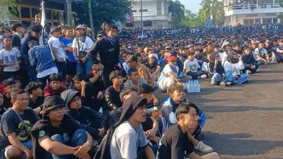 Konvoi Persib di Tasikmalaya Diwarnai Kecelakaan, Polisi Pastikan Tidak Ada Korban Jiwa