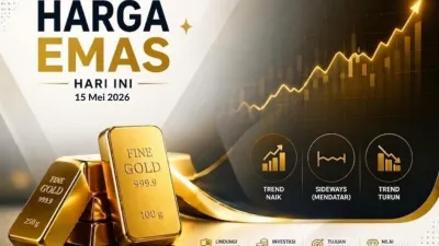 Harga Emas Antam Hari Ini Diprediksi Sentuh Rp2,89 Juta per Gram