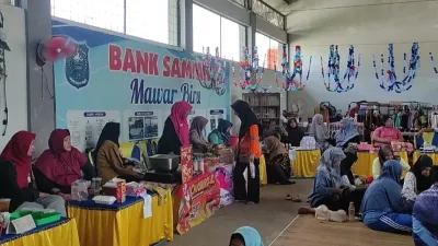 Bank Sampah Mawar Biru Tegal Libatkan UMKM dan Warga dalam Perayaan HUT ke-10