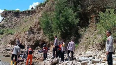Sungai Uwe Wamena Telan Puluhan Korban usai Jembatan Wouma Putus
