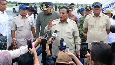 Prabowo: Kehadiran Pejabat di Bencana Harus Bermakna