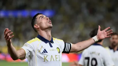 Cristiano Ronaldo Cetak Dwigol saat Al-Nassr Bungkam Damac