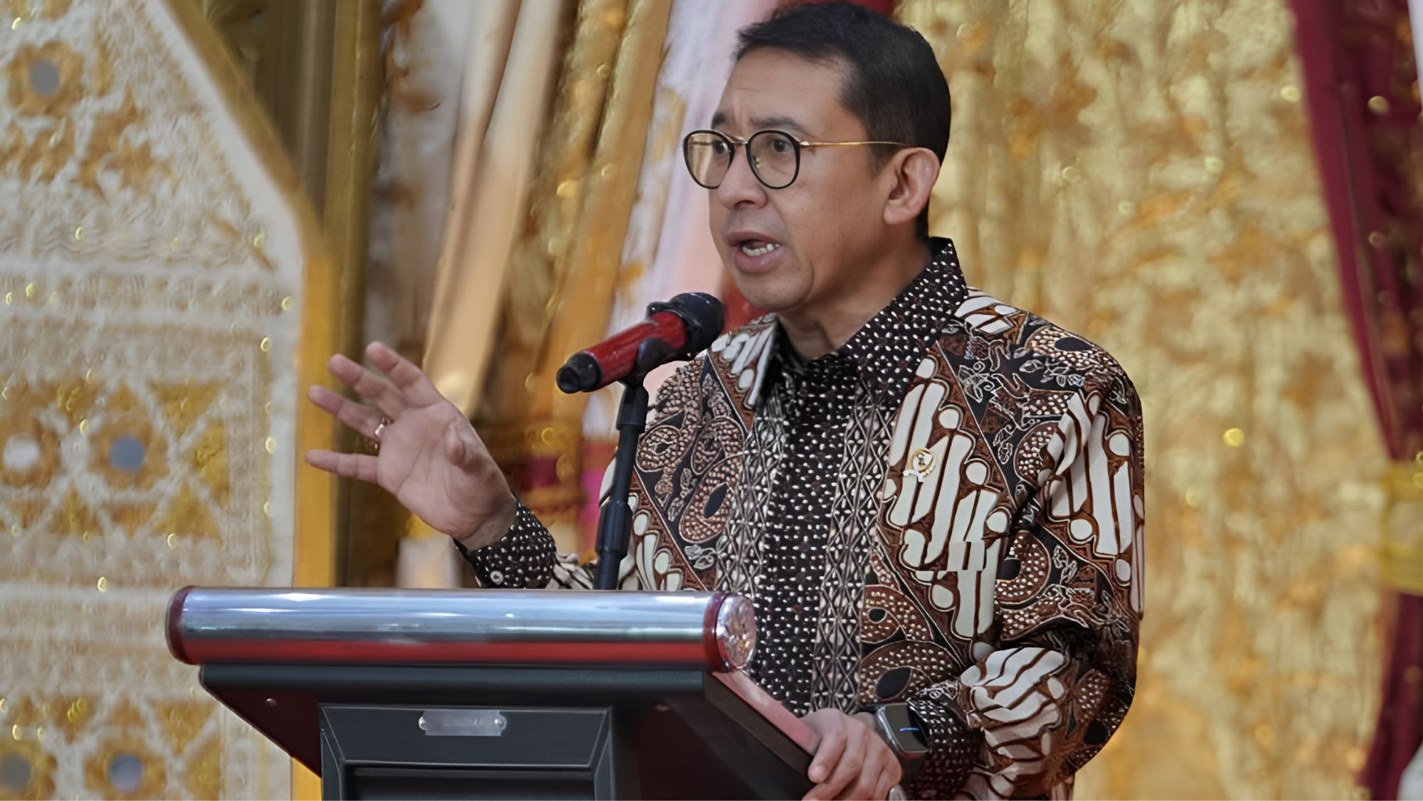 Menteri Kebudayaan Fadli Zon. (Istimewa)