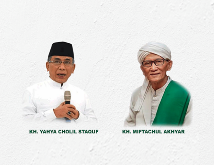 Yahya Cholil Staquf dan Miftachul Akhyar