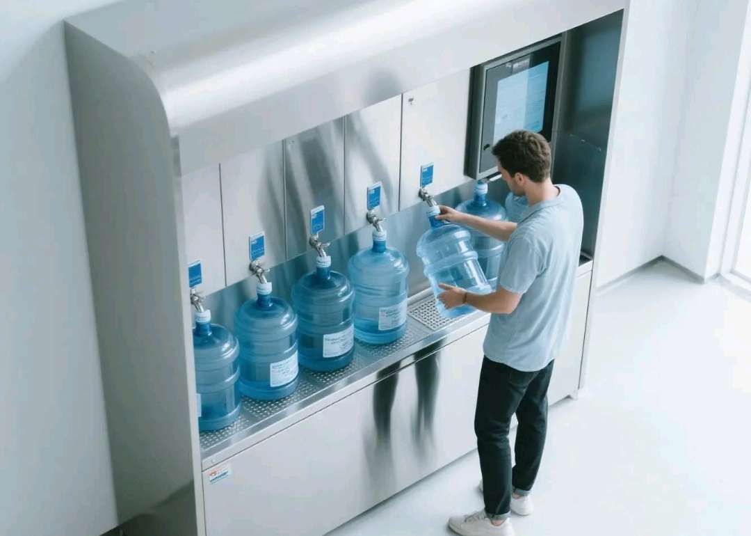 Depot air minum isi ulang