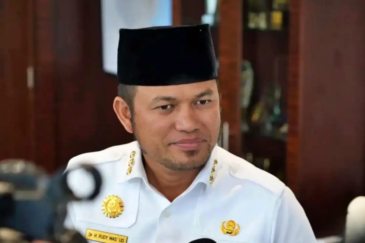 Gubernur Kalimantan Timur Rudy Mas'ud