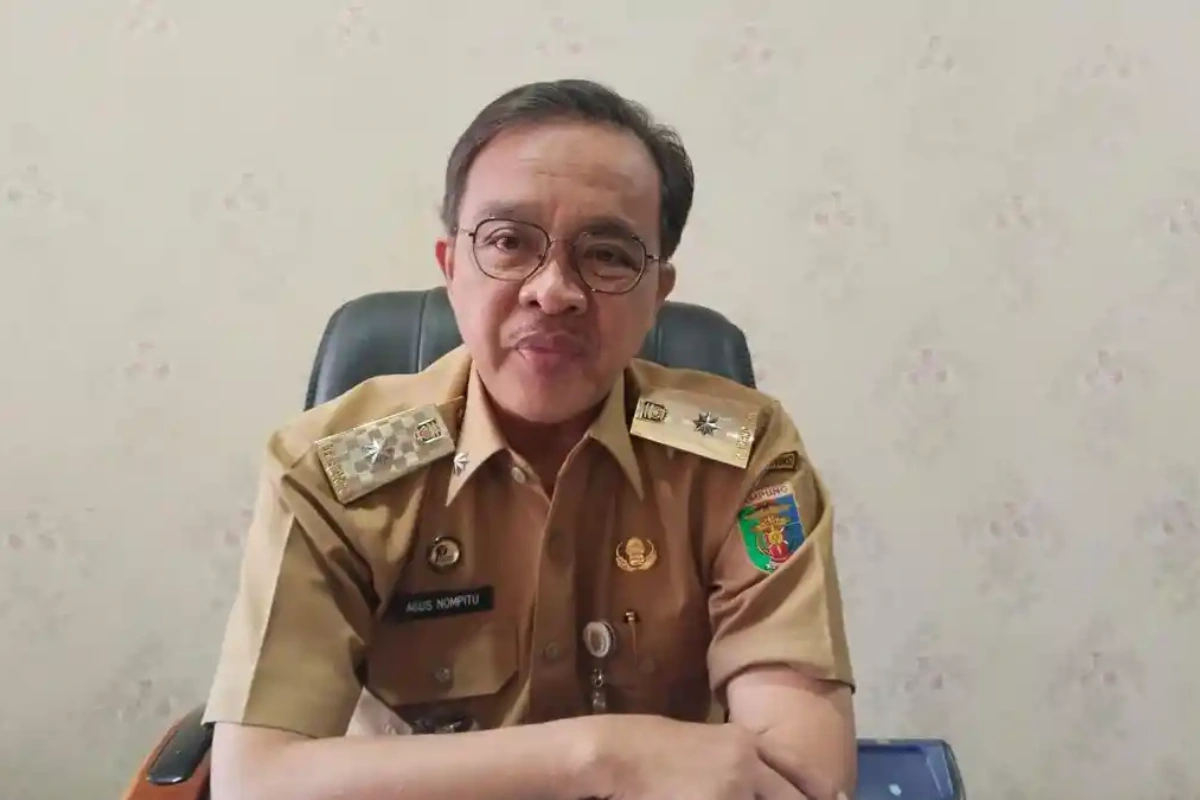Kepala Dinas Tenaga Kerja Provinsi Lampung Agus Nompitu