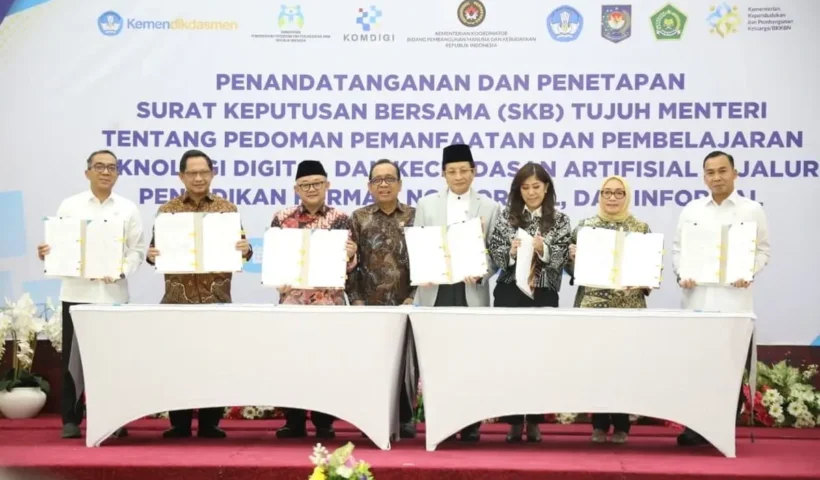 SKB 7 Menteri AI di sekolah
