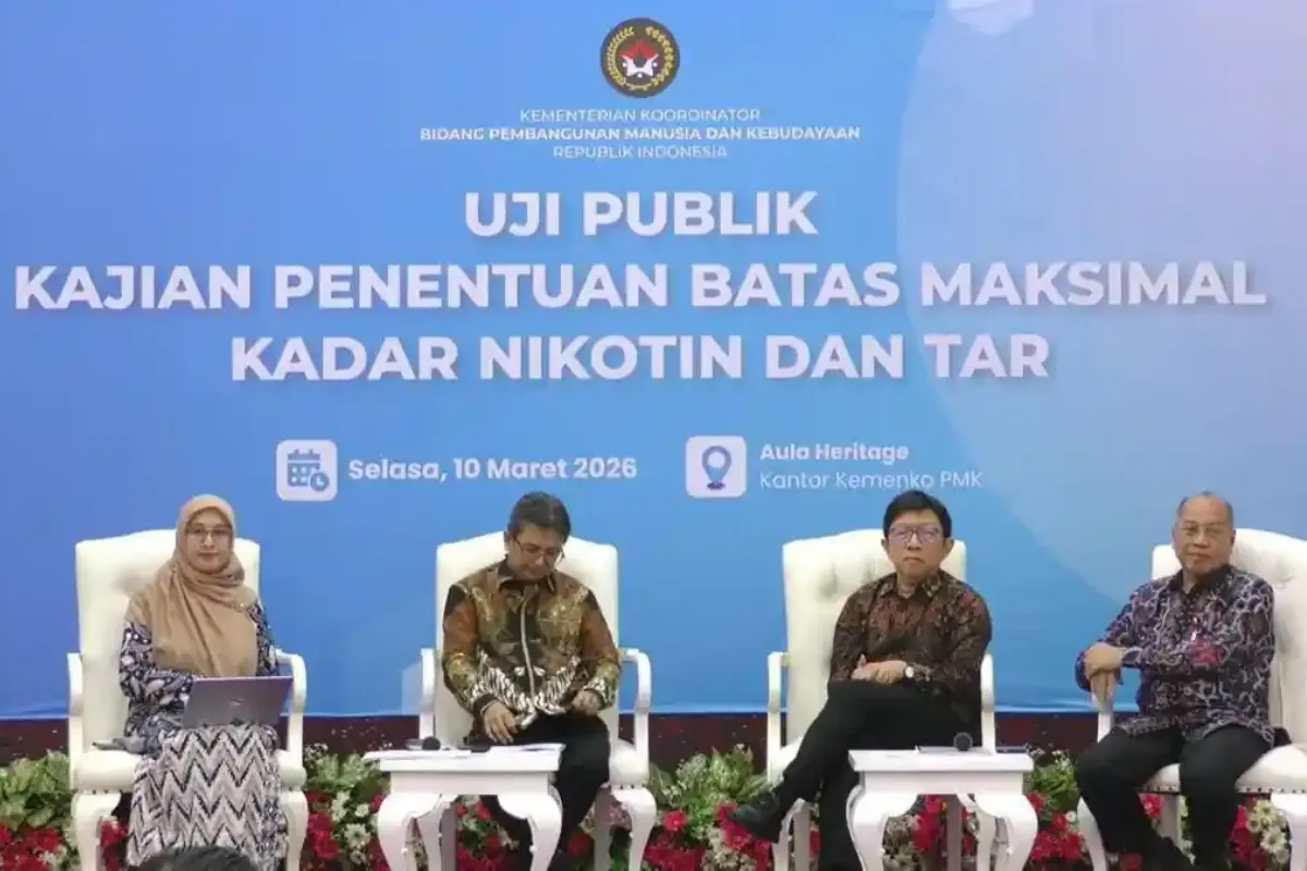 Uji Publik Pembatasan Nikotin dan Tar