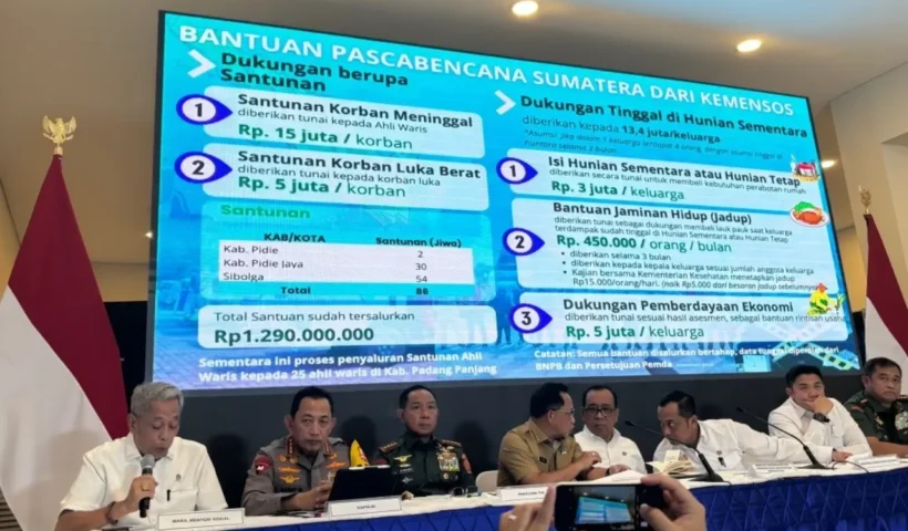 Kemensos : pilar sosial bencana