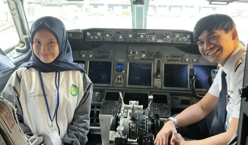 Field Trip Siswa SD di Salatiga Piknik Sewa Pesawat Garuda